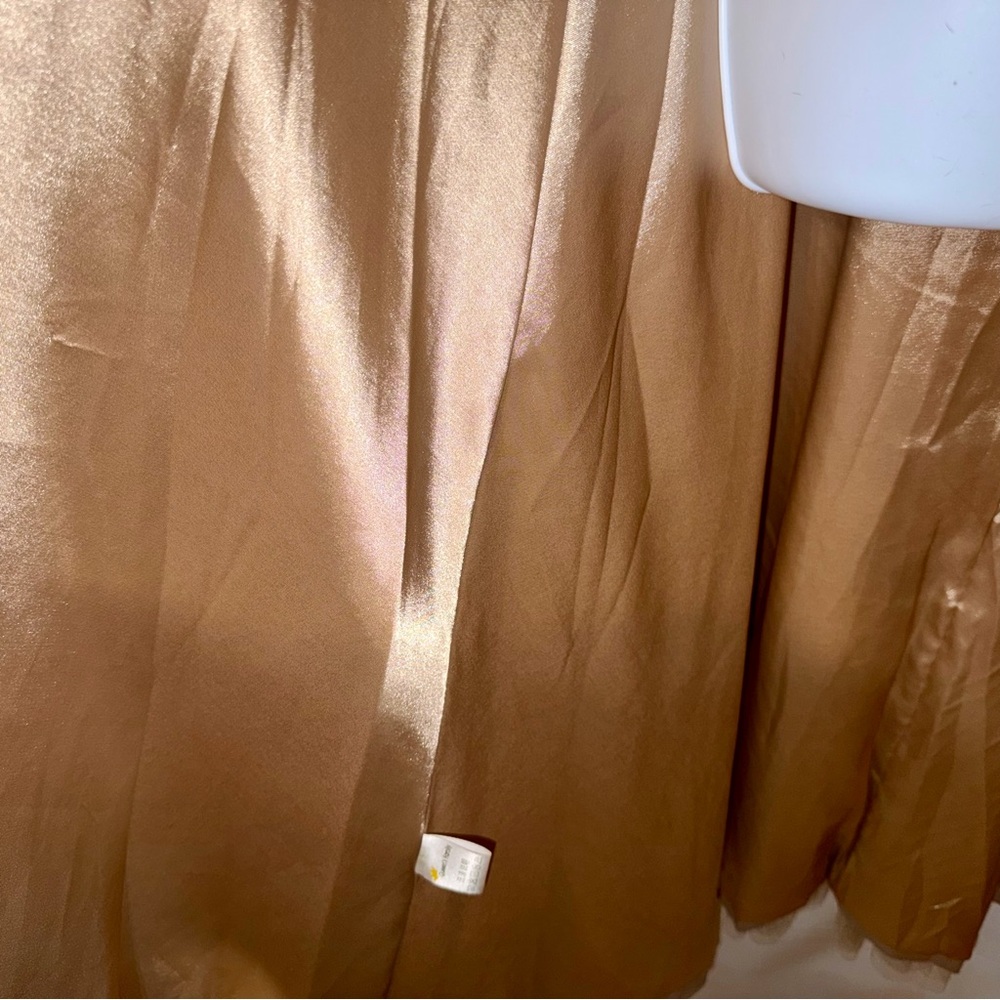 Vintage Queen Family Studio Trench Coat Midi Dress Tan - Child M - X-Small Adult - Picture 7 of 8